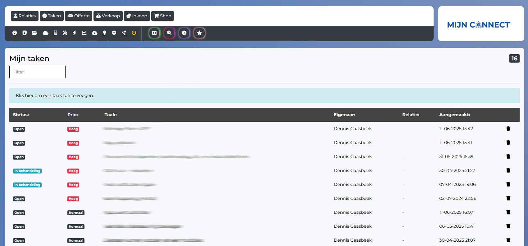 Takenbeheer - organiseer en volg al uw to-do's en deadlines